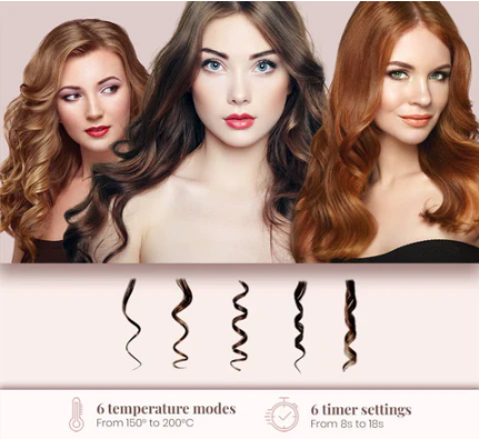 Lushylavie® Wireless Hair Curler